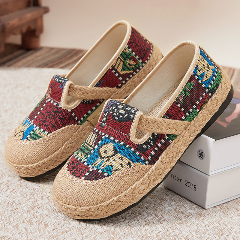 Damen Slipper Bequem Bunt Mode Schuhe