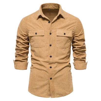 Herren Camouflage Hemd Mit Brusttaschen Militärstyle