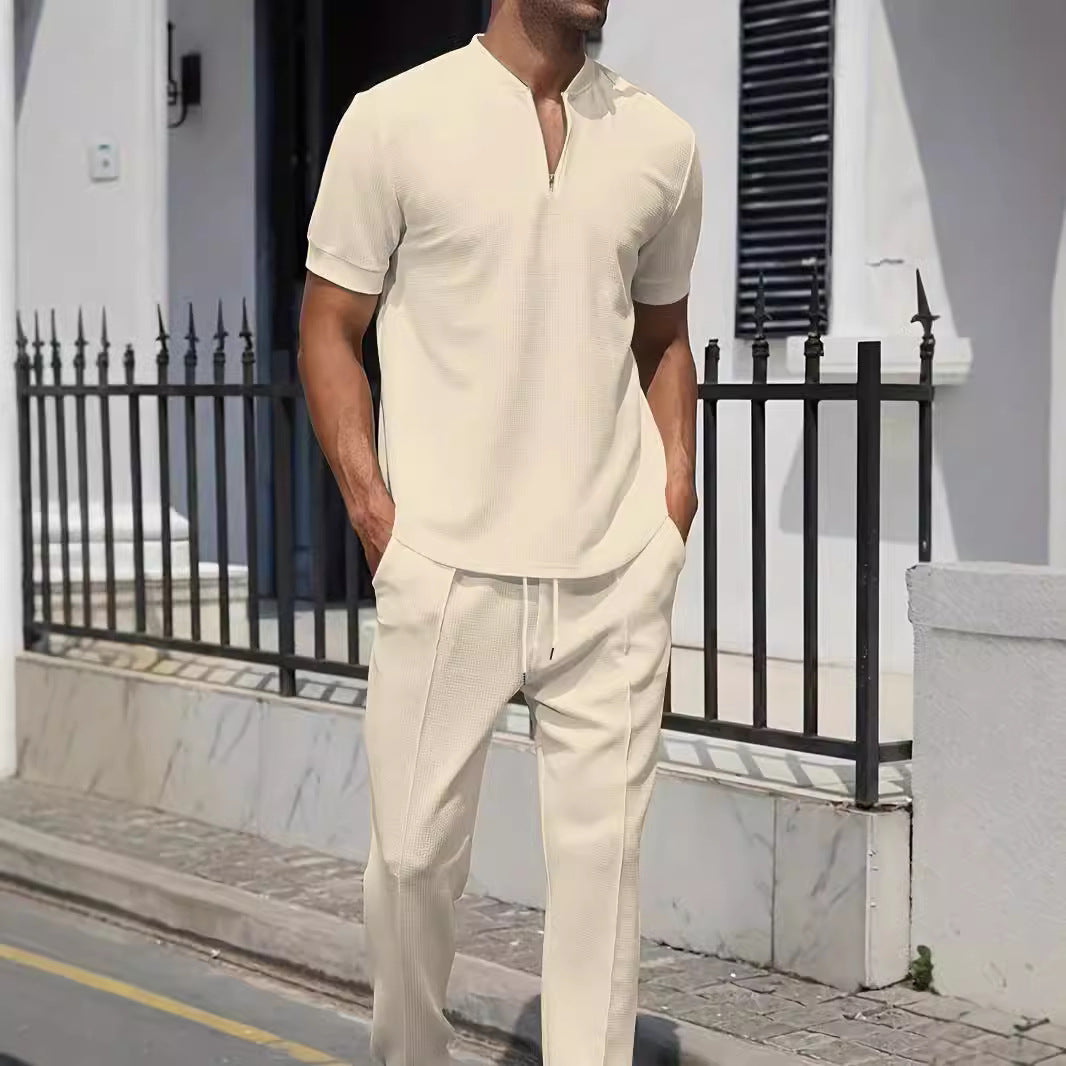 Herren Zweiteiler Outfit Sportlich Modern atmungsaktiv
