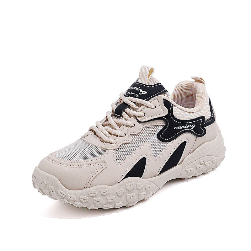 Damen Sneaker Komfort Mesh Bequem Laufsohle