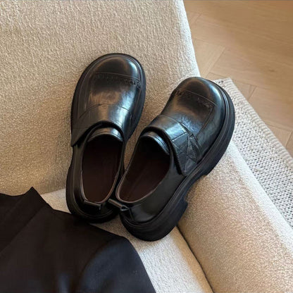 Damen Mokassins Bequem Riemen Schuhe Comfort