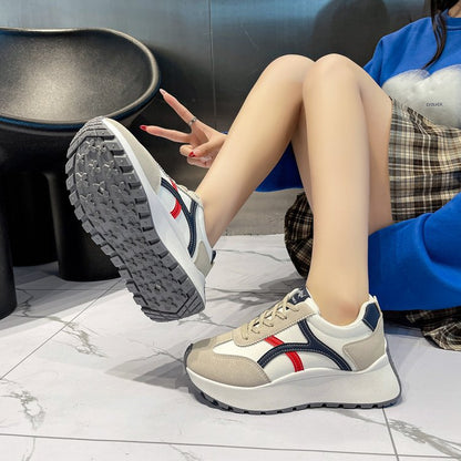 Damen Sneaker Sportlich Komfortabel Weiße Sneakers - BerlinGlamour