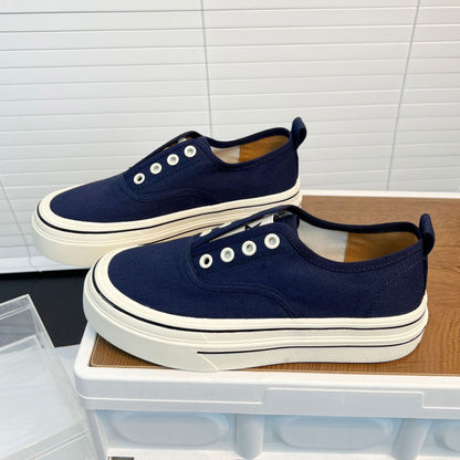 Damen Sneaker Bequem Lässig Canvas Schuhe Komfort