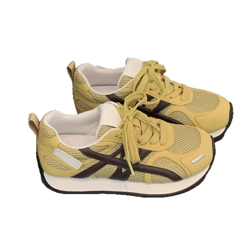 Damen Sneaker Sportlich Atmungsaktiv Mit Stabilisierender Sohle