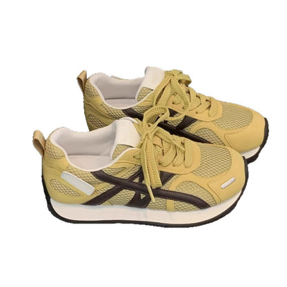 Damen Sneaker Sportlich Atmungsaktiv Mit Stabilisierender Sohle