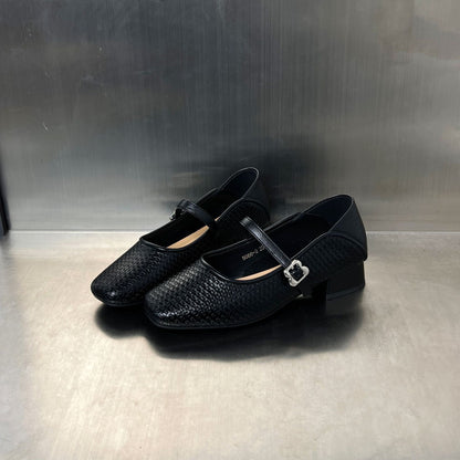 Damen Schuhe Schnürschuhe Elegante Blockabsatz