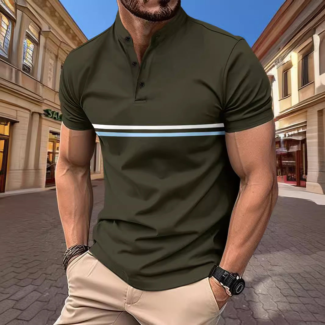 Herren Polohemd Elegante Casual Kleidung