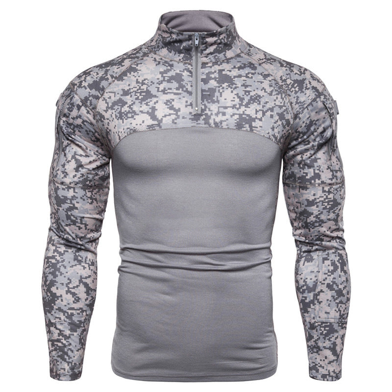 Herren Camouflage Pullover Funktionsweise Modern
