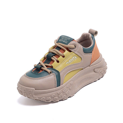 Damen Sneaker Sportlich Chunky Komfortabel