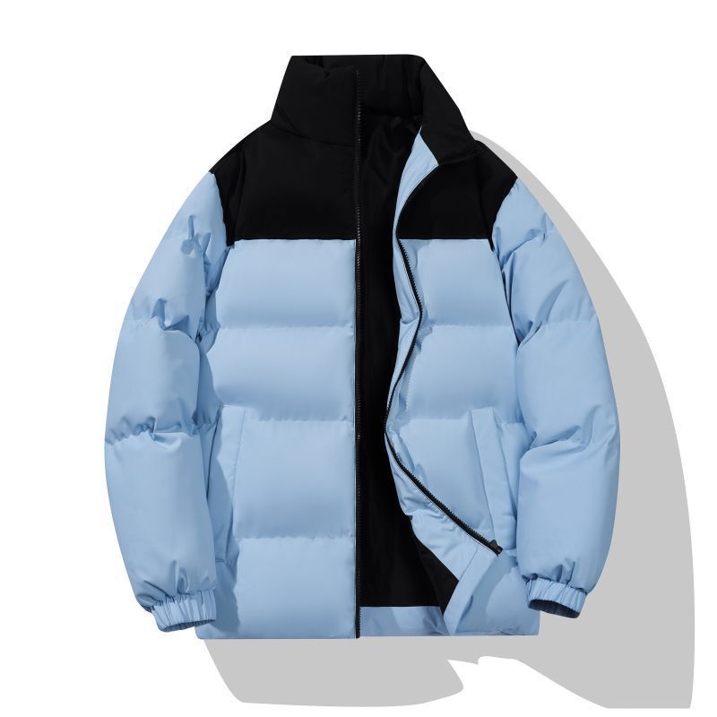 Herren Pufferjacke Warm Isoliert Mit Kragen - BerlinGlamour