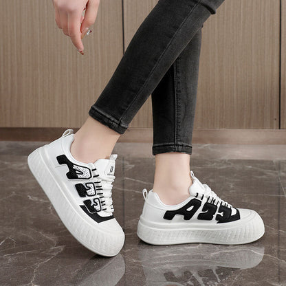 Damen Plateau Sneaker Hoch Modisch Stoßdämpfend