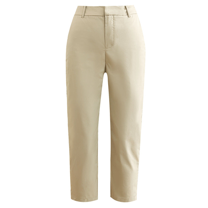 Damen Chino Hose Slim Fit Schmal