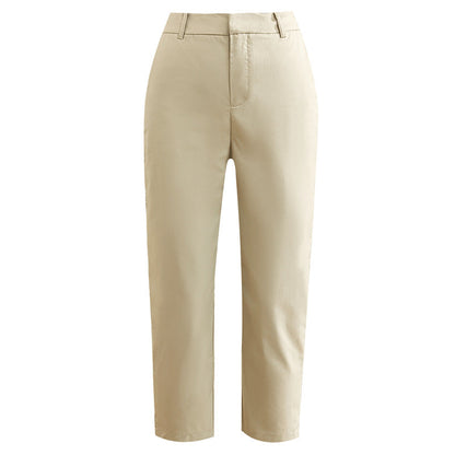 Damen Chino Hose Slim Fit Schmal