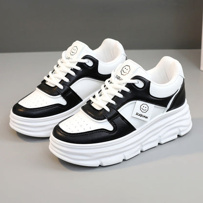 Damen Sneaker Plateau Schuhe Mit Dämpfung Trendy