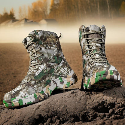 Herren Outdoor-Stiefel Camouflage robust Knöchelschutz
