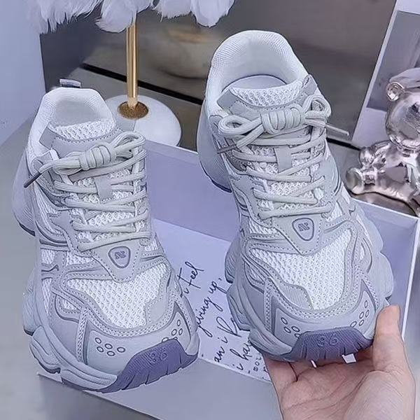 Damen Sneaker Sport Freizeitschuhe Atmungsaktiv Gepolstert