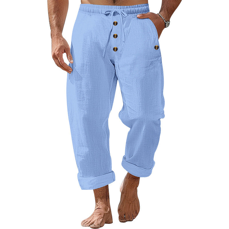 Herren Freizeithose Leicht Bequem Sportlich