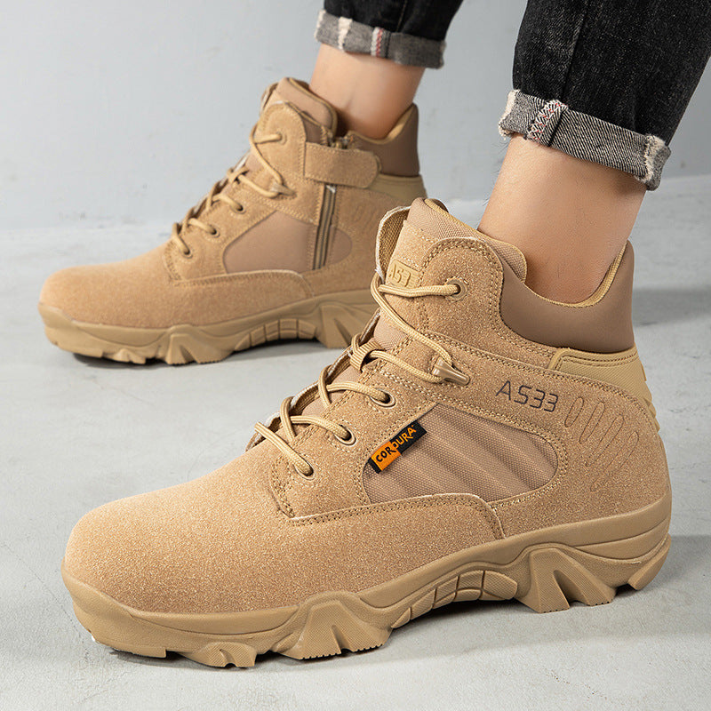 Wanderschuhe Herren Trekking Stiefel Waterproof Atmungsaktiv