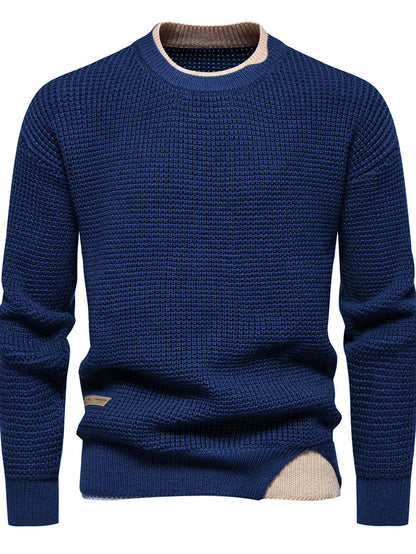Herren Pullover Strick Modern Glamour Style
