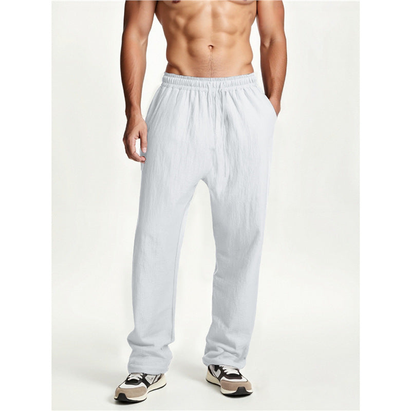 Herren Sport-hose Freizeit-hose Bequem Grau