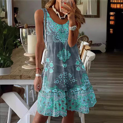 Sommerkleid Damen Floral Modern Leichtigkeit
