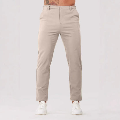 Herren Slim Fit Hosen Elastisch Mit Taschen - BerlinGlamour