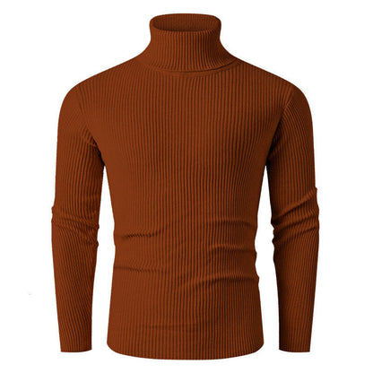 Herren Rollkragenpullover Eleganter Strick Pullover Modern