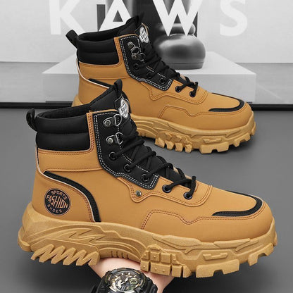Damen Sportstiefel High-Top Rutschfest Strapazierfähig