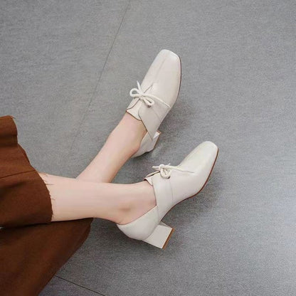 Damen Schnürschuhe Elegant Absatz Schuhe für Frauen