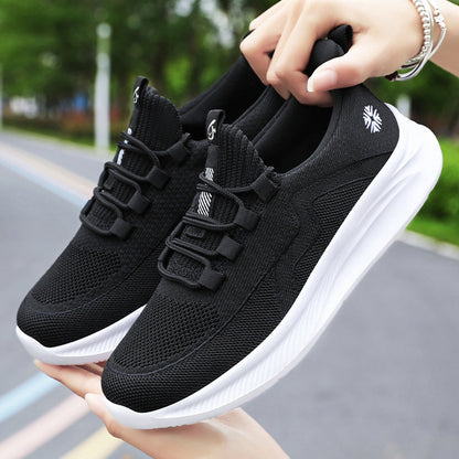 Damen Sportsneakers Atmungsaktiv Elastisch Laufschuhe