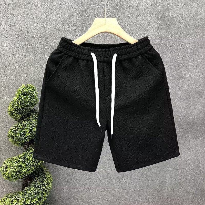 Damen Sportshorts Bequem Elegant Mit Muster