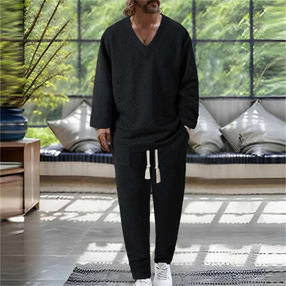 Herren Strickanzug Bequem Elegant Modern