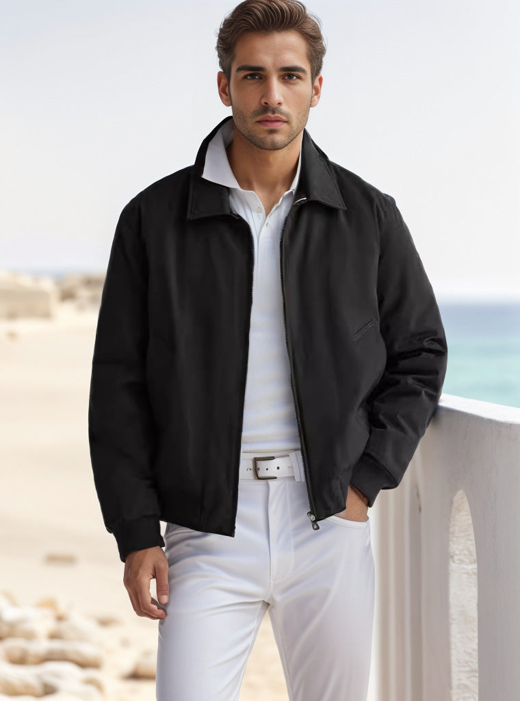 Herren Bomberjacke Modern Slim Fit Berlin Style