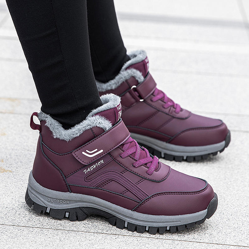 Damen Sneaker Warm Winter Schuhe rutschfest Sportlich