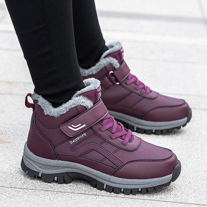 Damen Sneaker Warm Winter Schuhe rutschfest Sportlich