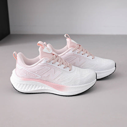 Damen Laufschuhe Atmungsaktiv Mesh Sneaker Sport
