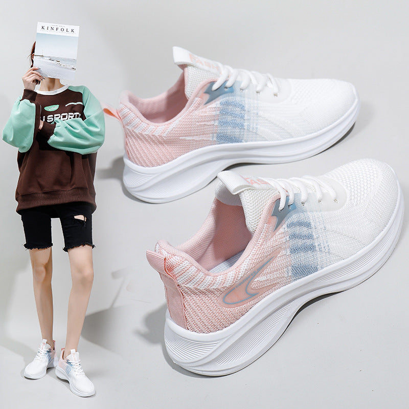 Damen Laufschuhe Sport Sneaker Trendy