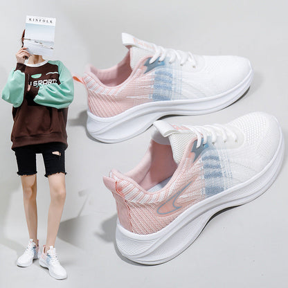 Damen Laufschuhe Sport Sneaker Trendy