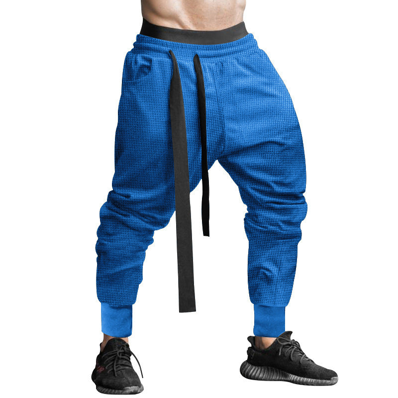 Herren Freizeithose Elastisch Mit Kordelzug Modern