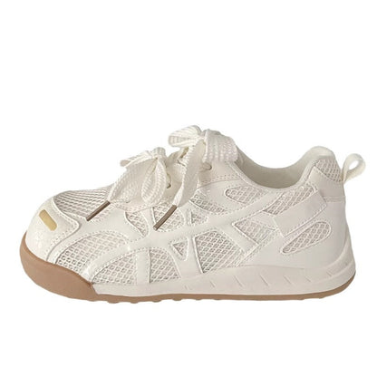 Damen Sneaker Leicht Atmungsaktiv mit Schnürsystem