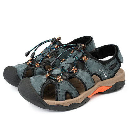 Damen Trekking-Sandalen Sportlich Rutschfest Schnellschnürsystem