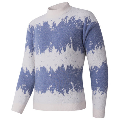 Herren Pullover Strukturfarbe Trendig Modern