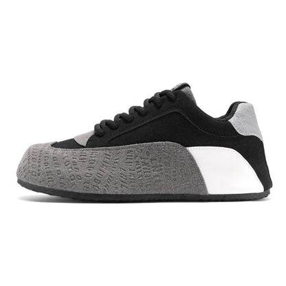 Damen Sneaker Sportlich Geprägt Modisch Weiße Sohle