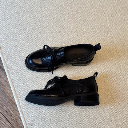 Damen Schnürschuhe Elegantes Design Modern