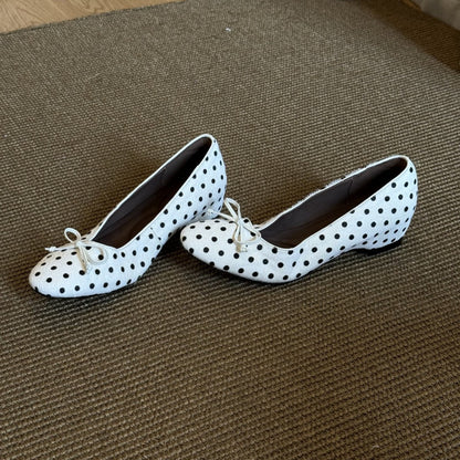 Damen Ballerinas Klassisch Komfortabel Softsohle Schuhe