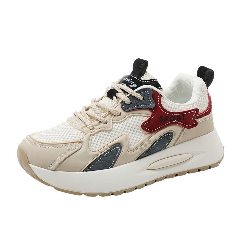 Damen Sport Sneaker atmungsaktiv Laufsohle Weich