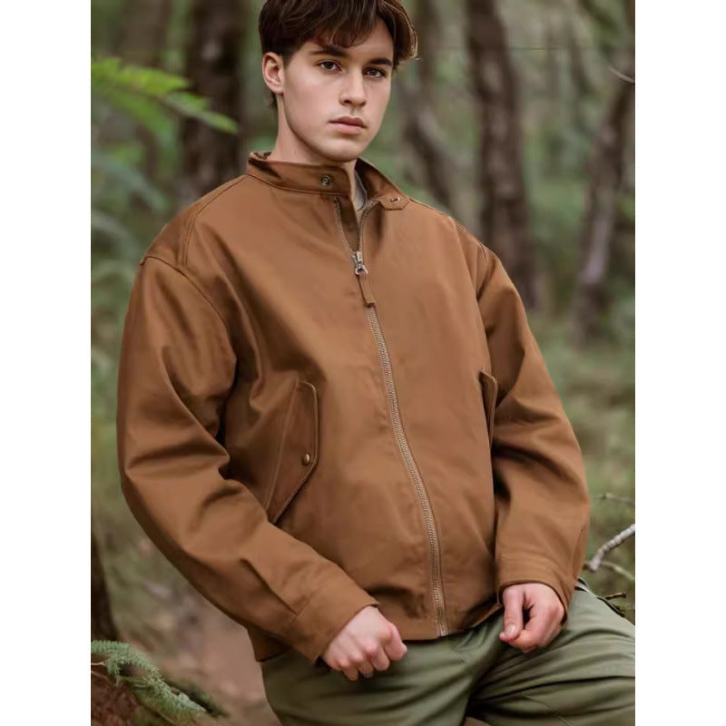 Herren Windjacke Sportlich Wasserabweisend