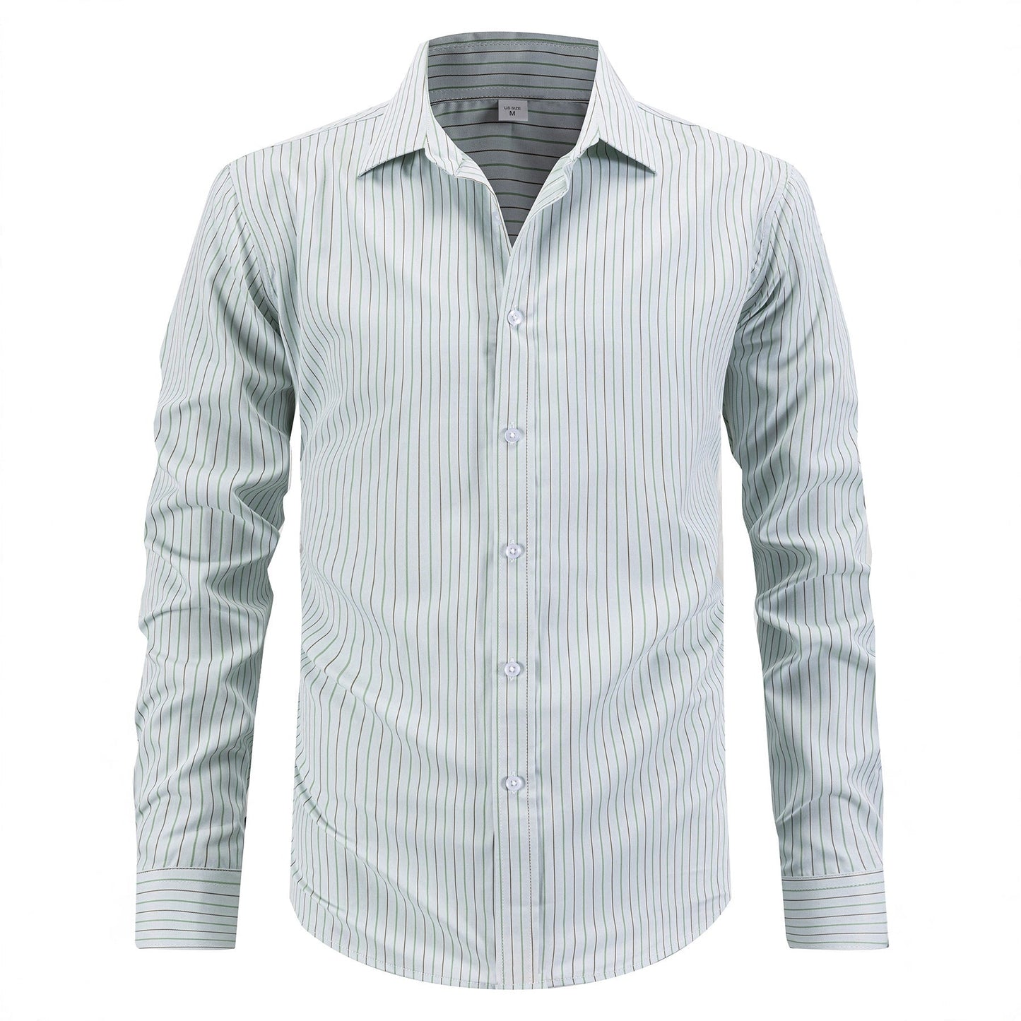 Elegantes Herren Streifenhemd Langarm Modern Berlin