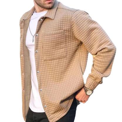Herren Steppjacke Warm Gesteppt Winter