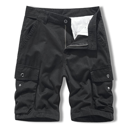 Herren Cargoshorts Bequem Vielfach Taschen Modern